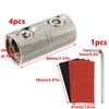 Antrader 0 Gauge Wire Splice Connectors,0 Ga Battery Cable Coupler