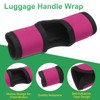 QUARKZMAN Luggage Handle Wraps, 4 Pieces Hollow Neoprene Handbag Handle