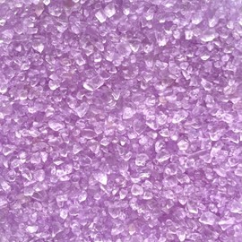 naninoa Glasnuggets Glass Pebbles Glass Granules Glass Sand 300g Colour: Lilac