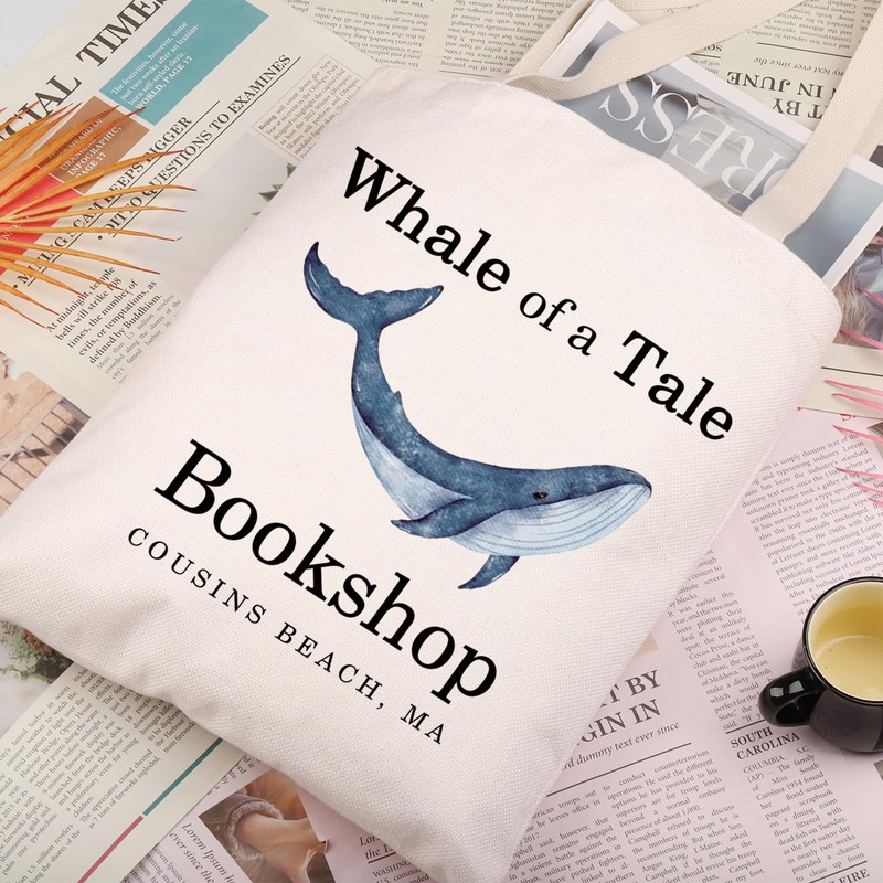 Whale Of a Tale Tote Bag TSITP Merch TV Show