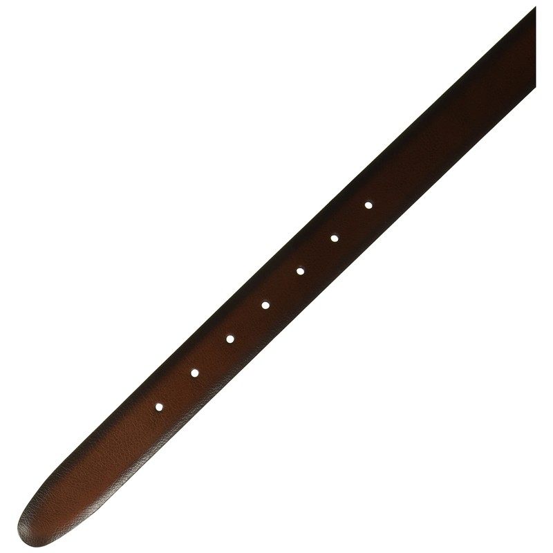 Perry Ellis Portfolio Park Ave - Cinturón para hombre, marrón