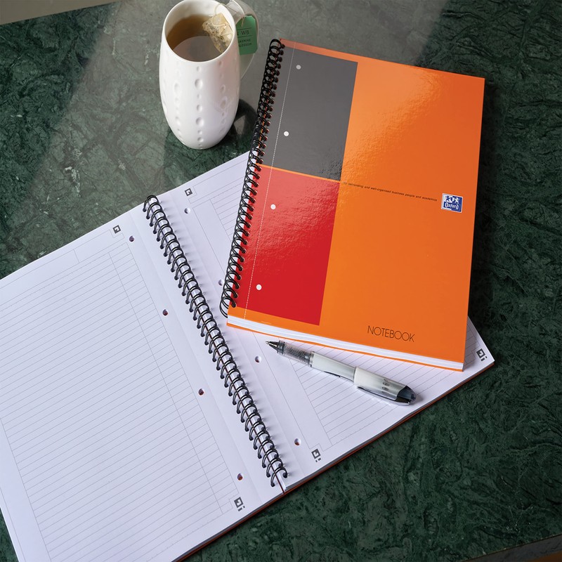 Oxford 100104036 - International Notebook, A4 +, lined, 80 sheets,