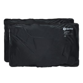 BodyMed Heavy Duty Reusable Urethane Ice Pack (2-Pack) for Knee, Arm, Elbow, Shoulder, Back - Professional Grade Cold Therapy for Injuries, Aches, Swelling, Bruises - 21 in. x 13 in. (Oversize)