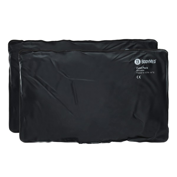 BodyMed Heavy Duty Reusable Urethane Ice Pack (2-Pack) for Knee,