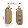 GMYIAK Fabric Glasses Case, khaki