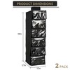 Garvee 2-Pack Hat Racks with Dust Cover, 6 Shelf Hanging