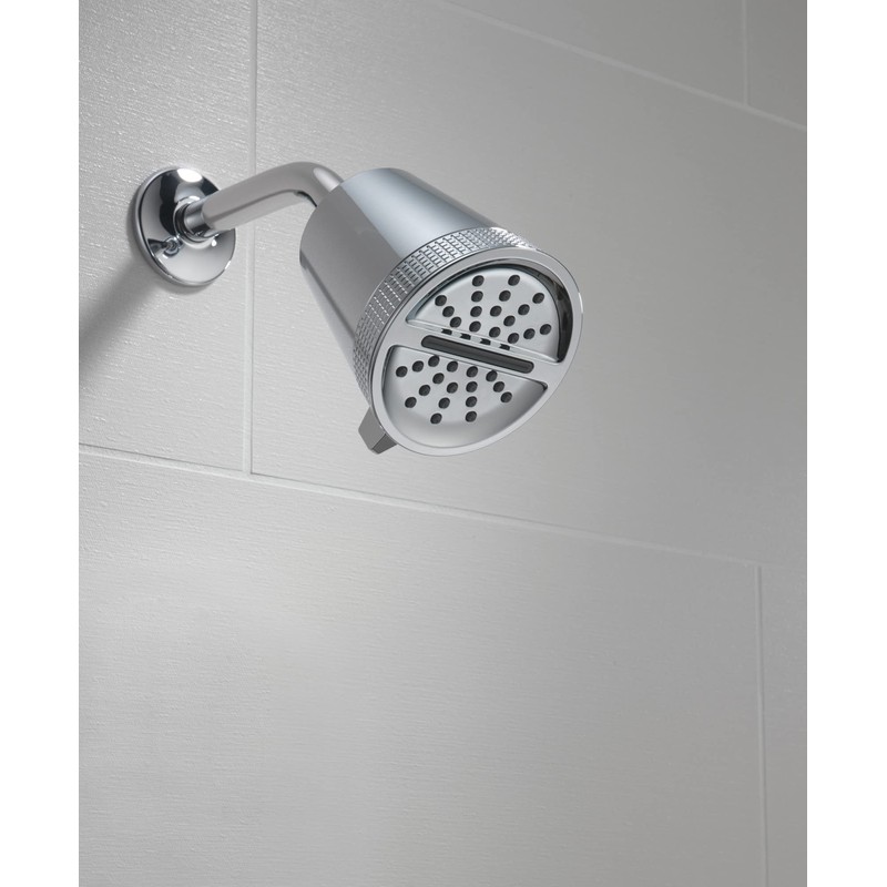 Delta Faucet 52386-PR Contemporary Shower Head, Lumicoat Chrome