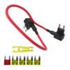 Vicue Updated Repair Fuel Pump Relay Bypass Cable Kit w/Fuse