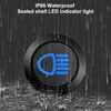 12V LED Indicator Small Light Indicator Waterproof, 1/2"(12mm) Panel Cutout