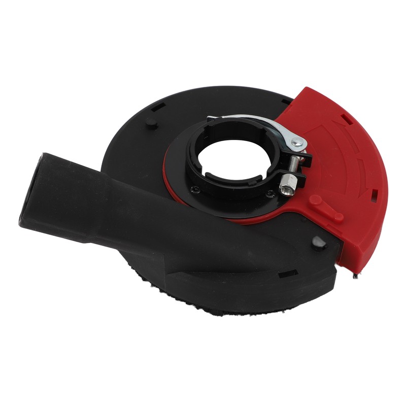 5 In Power Grinding Dust Shroud Iron PA66 Red Black