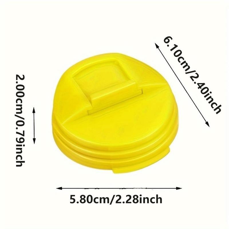 Reusable Plastic Can Lid, 2 Counts Leakproof Can Lid, Can