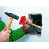 Rennsteig 351 250 1 Octagonal Painted Mason's Chisel with Handguard,
