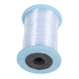 COHEALI 1 Roll High Strength Non Elastic Beading Wire Transparent String for DIY Craft Projects Bracelet Making Jewelry Design Durable Wear Resistant for Creative Applications