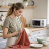 Mordimy Premium Kitchen Towels 6 Pack (18 x 28 Inches,