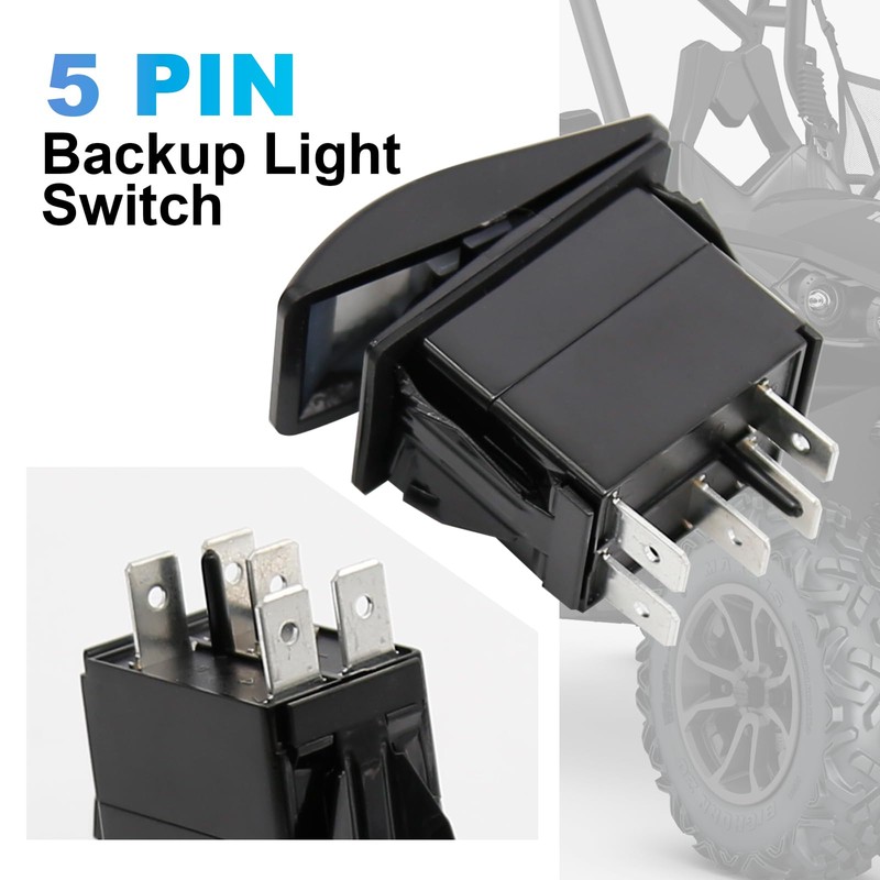 LIDSCURA 1 Pack Backup Light Switch Replacement for Can-Am Commander