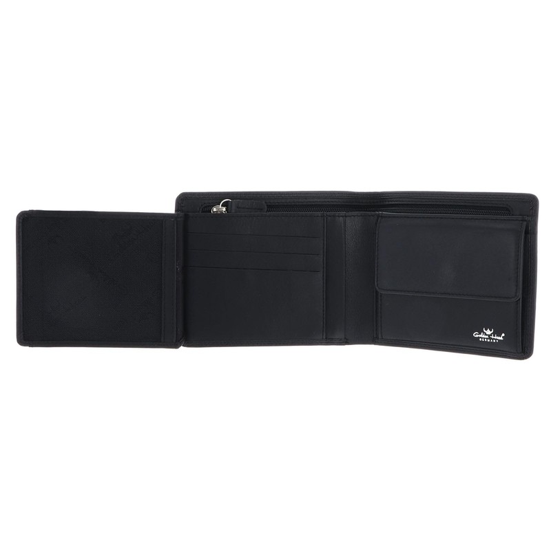 Golden Head Polo RFID Protect Billfold Coin Wallet with Zipped