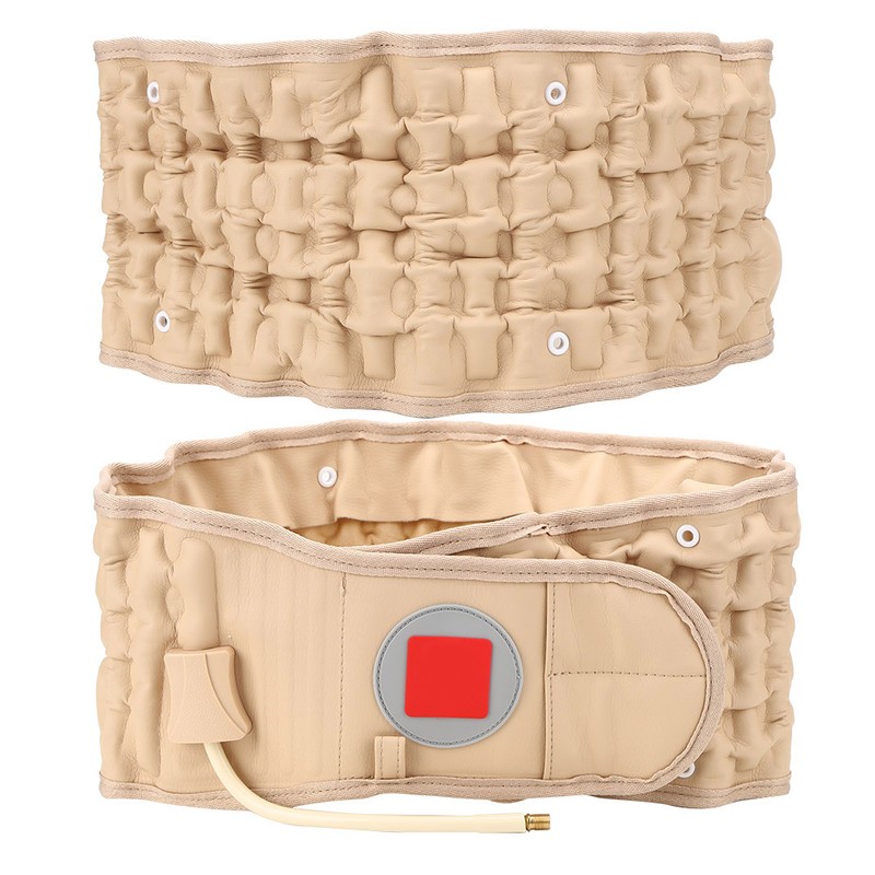 Back Decompression Waist Belt Lumbar Inflatable Traction Belt Air Waist