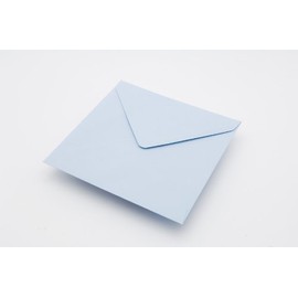 Soft/Pastel Blue 6x6 (155x155mm) 100GSM Envelopes (Pack of 25,50,100,250,500,1000)