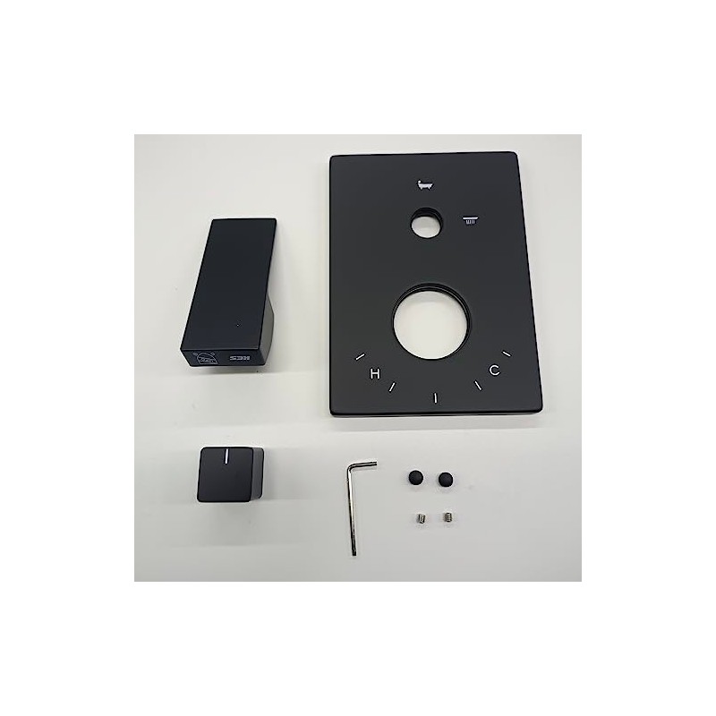 KES Shower System Replacement Handle, Diverter Knob and Cover Plate