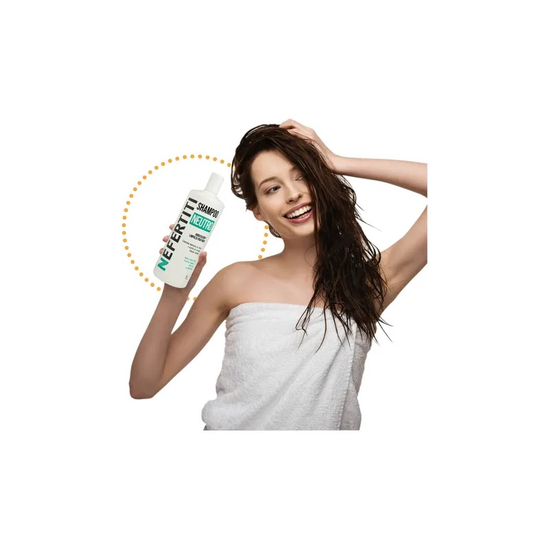 Shampoo Neutro Sin Sal Nefertiti Limpieza Profunda 300ml