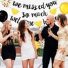 Navy Blue Silver Welcome Home We Missed You Decoration Kit