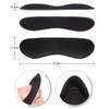 Dr. Foot's Heel Grips Liner Insert for Shoes Too Big,