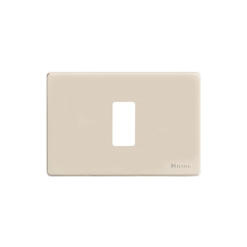 BTicino Fp Magic Plate 2 Seats, Resin, white, 503/1/R/F