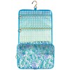 Lilly Pulitzer Lilly Pulitzer Travel Toiletry Bag with Handle, Pockets,