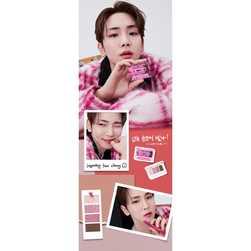 ETUDE Play Color Eyes Mini Legendary Cherry / 4 Color