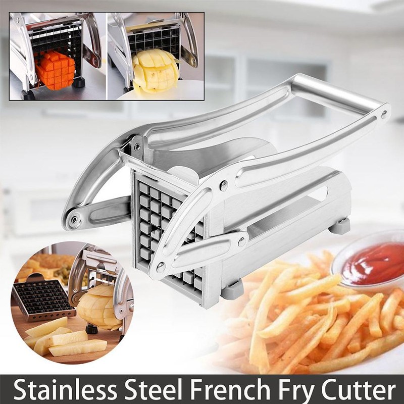 French Fries Cutter Stainless Steel Potato Cutter Potato Slicing Tool