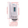 RDEXP White 21cm Height Toilet Bottom Inlet Fill Valve Split