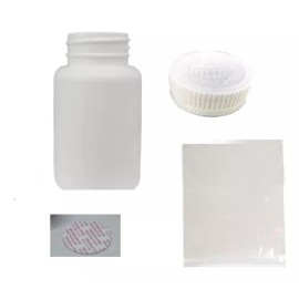 LOGAES 50 Frasco Capsulero 150 Ml/tapa Seguridad/liner/sello