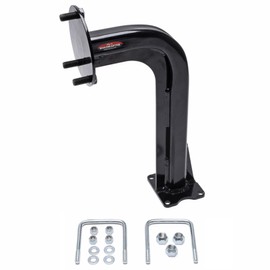 Roadmaster 2000-7 Tow Dolly Spare Tire Carrier fits Any Tow Dolly with 3" Square Tube Tongue | Mount is Designed to fit 5 Lug Wheels with 4.5" Bolt Circle | Made in USA | Black Powder Coat Finish