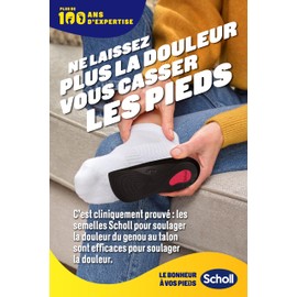Scholl in-Balance Knee Pain Insoles - 1 Pair - Size S - 37-39.5