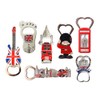 Great Mix of Famous London Icons Fridge Magnet Bottle Openers