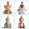 JpGdn 10 Pcs Pack Mini Felt Party Hats for Kids