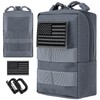 bvya Tactical Molle Pouch Multi-Purpose Compact Waist Pack Water-Resistant Small
