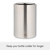Viners Barware Wine Cooler Double Wall Silver 1.3L, Stainless Steel