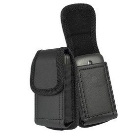 For Cricket Wireless Debut Flex 4gb Case Leather Vertical Pouch Belt Clip