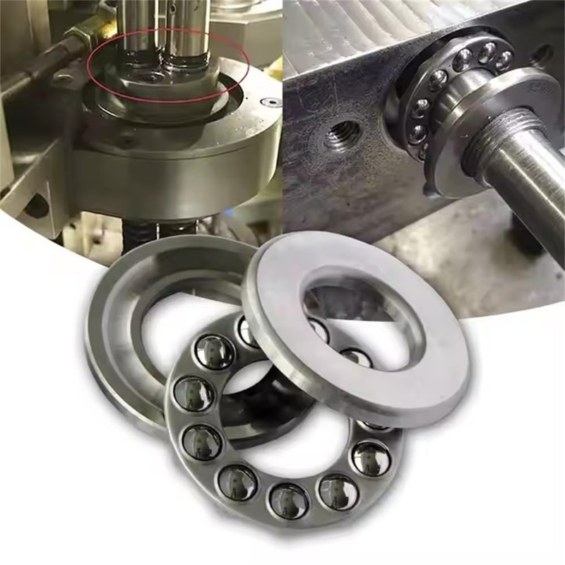 51100 Thrust Ball Bearings 10mm x 24mm x 9mm Chrome