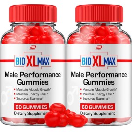 Bio XL Max (2 Pack) Bio XL Max Gummies for Men – BioXLMax Male Gummy All-Natural Reviews