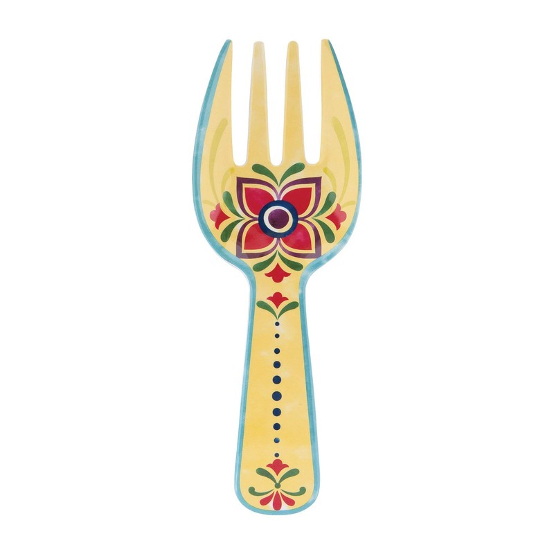 UPware 2-Piece 10.75 Inch Melamine Salad Server/Utensil. Includes Salad Spoon