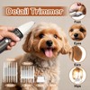 Koucen 4 in 1 Dog Grooming Kit with LED Display,