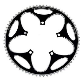 Driveline 68T CNC AL7075 Road Bike Bicycle Chainring 68T, BCD 130 mm, Black # st1409 