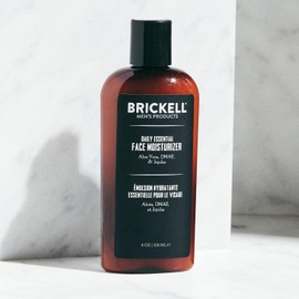 Brickell Men's Products Daily Essential Face Moisturizer, 4 Ounce