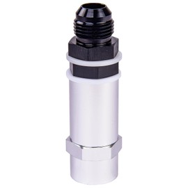 JEGS 15379 Fuel Cell Rollover Vent Valve, -10 AN [External Mount]