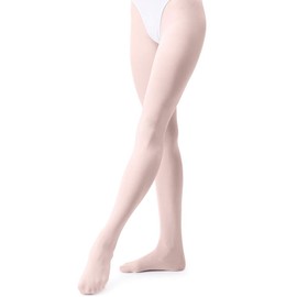 tanzdunsje Ballet Tights Children's Dance Tights with Foot for Girls and Women.