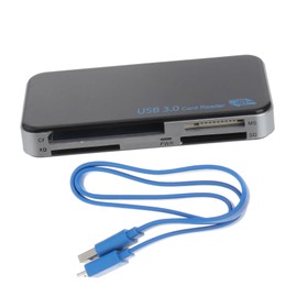 Gatuida USB Compact Flash Multi-Reader Adapter Supports Cards Backwards Compatible USB High-Speed Data Transfer for Laptops