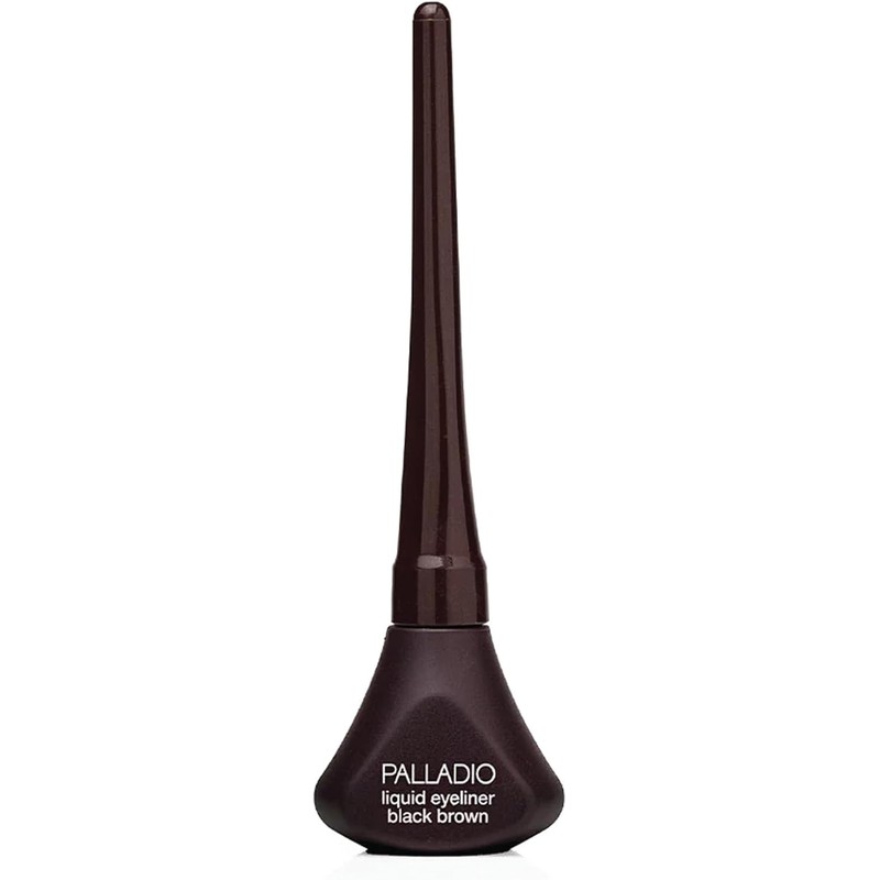 Palladio Delineador Líquido Altamente Pigmentado Resistente al Agua Black Brown