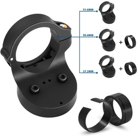 Thinvik Seatpost Mount for Garmin Varia rvr315 rtl510 rtl515 - Fixed on 27.2mm 30.4mm 31.6mm - Bicycle Road MTB Accessories